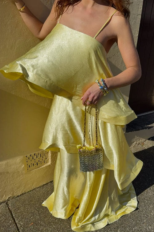 Rowangirl   Fashionable Layered Maxi Dress