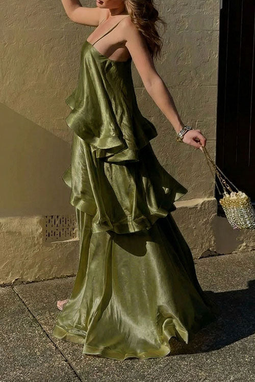 Rowangirl   Fashionable Layered Maxi Dress