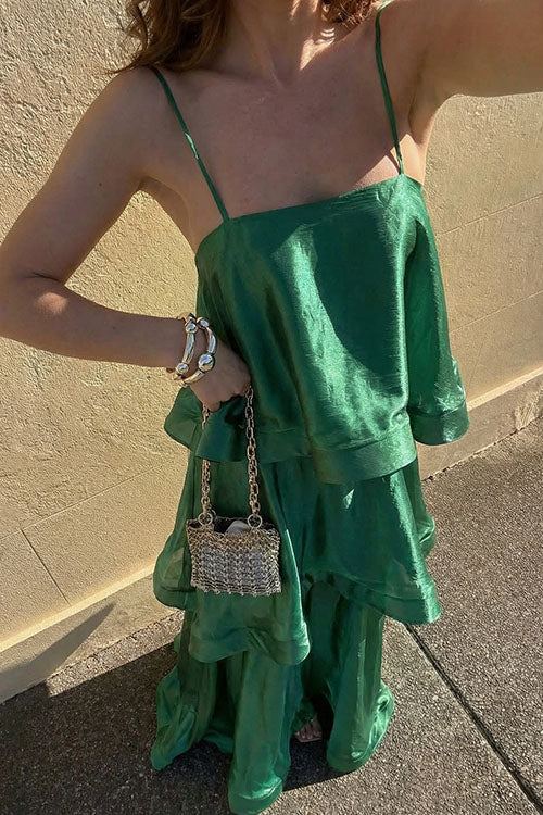 Rowangirl   Fashionable Layered Maxi Dress
