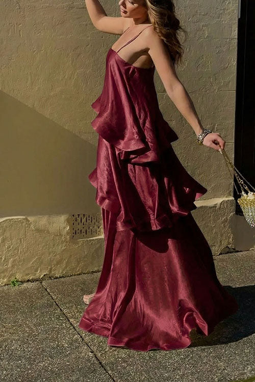 Rowangirl   Fashionable Layered Maxi Dress