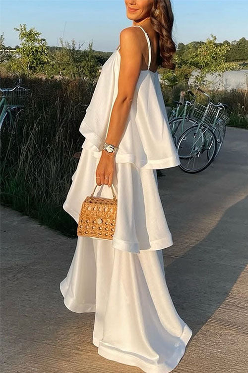 Rowangirl   Fashionable Layered Maxi Dress