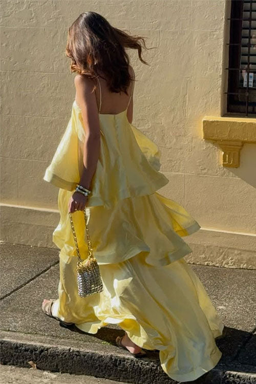 Rowangirl   Fashionable Layered Maxi Dress