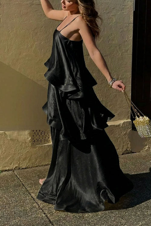 Rowangirl   Fashionable Layered Maxi Dress