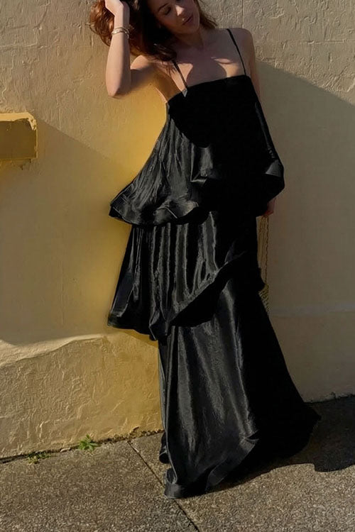 Rowangirl   Fashionable Layered Maxi Dress