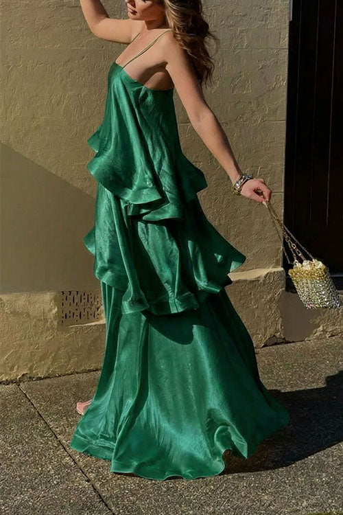 Rowangirl   Fashionable Layered Maxi Dress