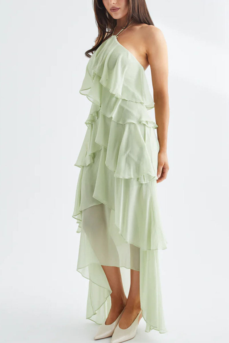 Rowangirl  Romantic Manor Halter Neck Long Dress