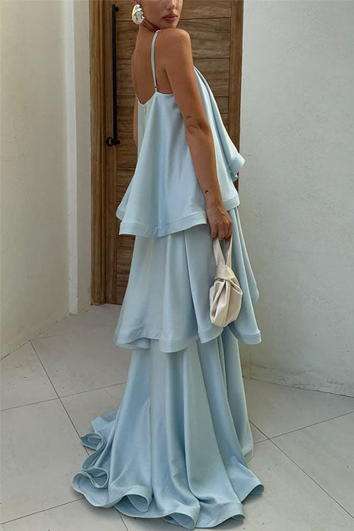 Rowangirl   Fashionable Layered Maxi Dress