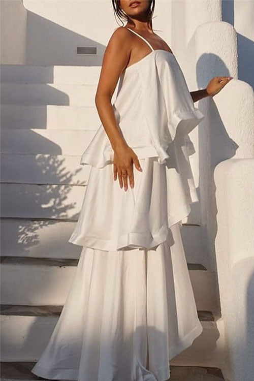 Rowangirl   Fashionable Layered Maxi Dress