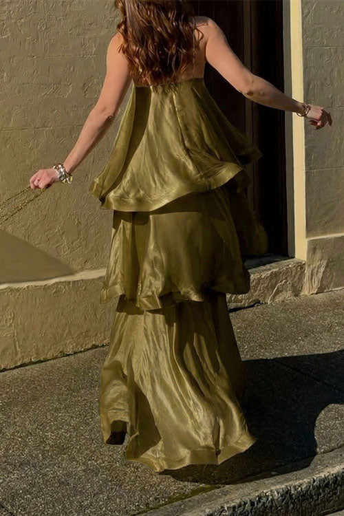 Rowangirl   Fashionable Layered Maxi Dress