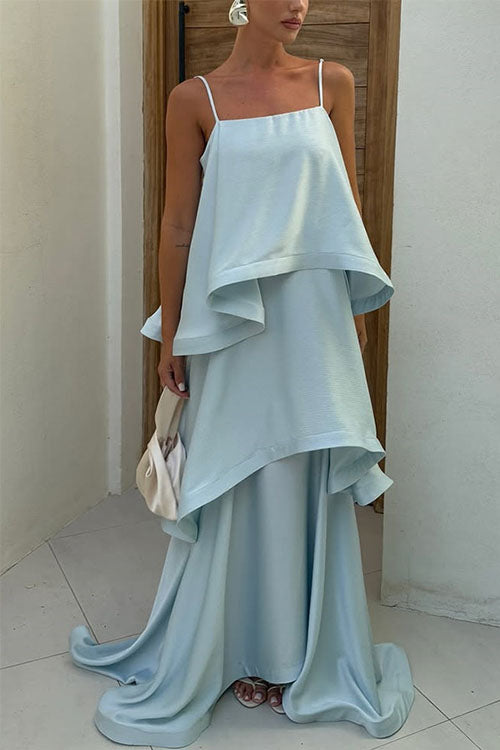 Rowangirl   Fashionable Layered Maxi Dress