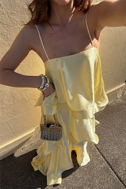 Rowangirl   Fashionable Layered Maxi Dress