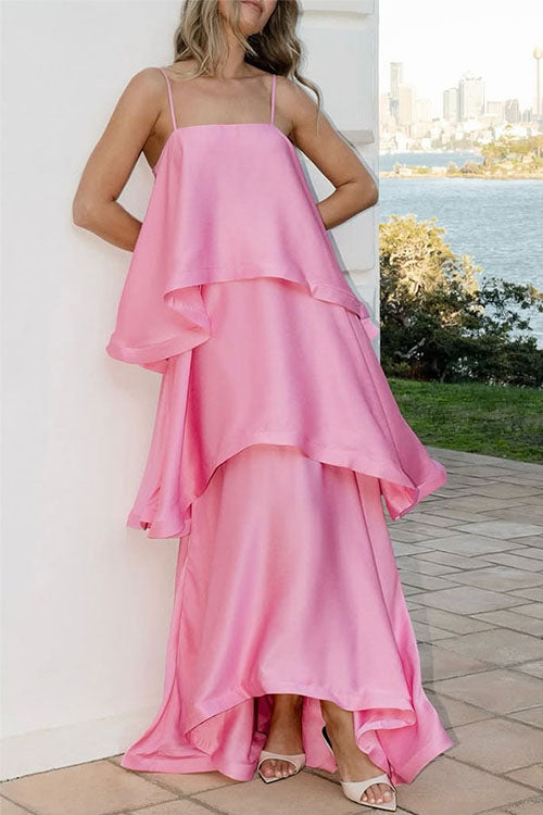 Rowangirl   Fashionable Layered Maxi Dress