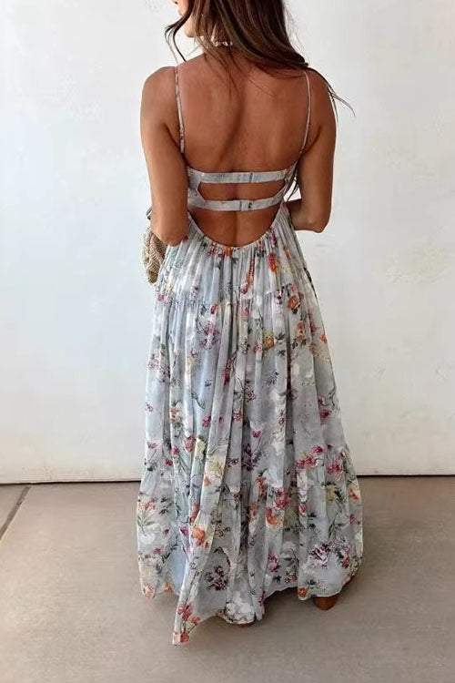 Rowangirl  Floral Print Maxi Dress