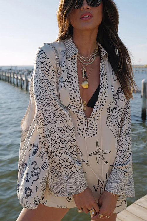 Rowangirl  Casual Printed Vacation Two-Piece Set