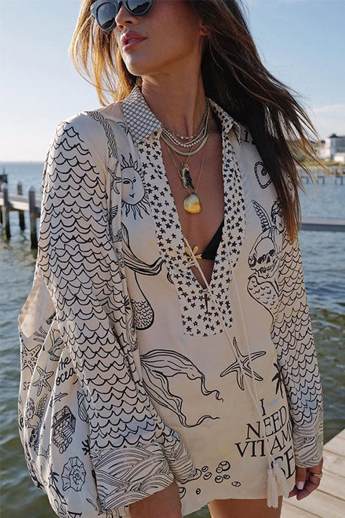 Rowangirl  Casual Printed Vacation Two-Piece Set